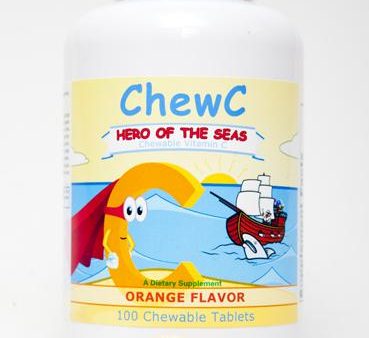 ChewC™- Hero of the Sea - Orange Flavor- 100 Chewable Tablets Discount