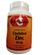 Chelated Zinc 50 mg,  250 tabs Online Hot Sale