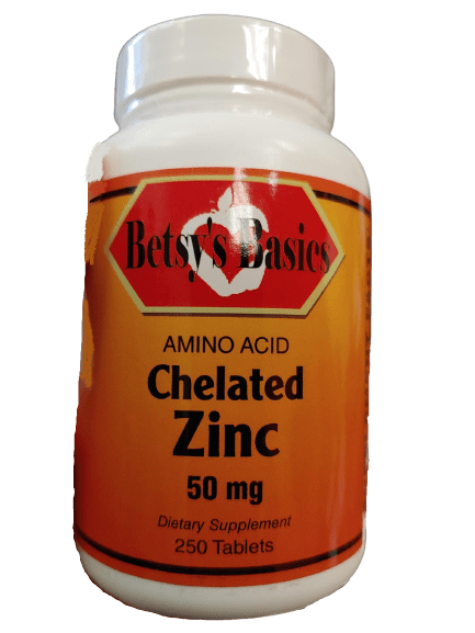 Chelated Zinc 50 mg,  250 tabs Online Hot Sale