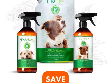 Flea & Tick Bundle (Step 1,2,3) on Sale