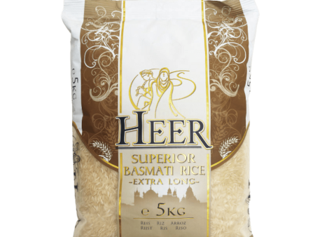 Heer - 5kg Superior Basmati Rice Extra Long Sale