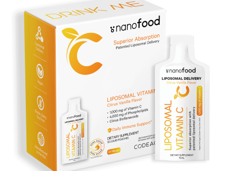 Nanofood Liposomal Liquid Vitamin C Pouch Online now